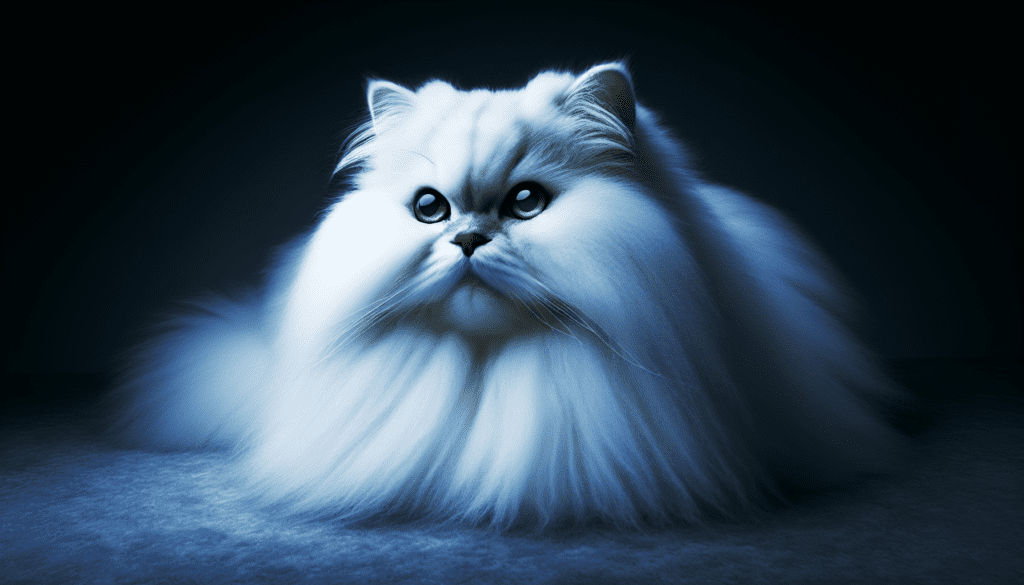 Is The Fuffy White Cat On The Cat Food Tv Commercials A Persian