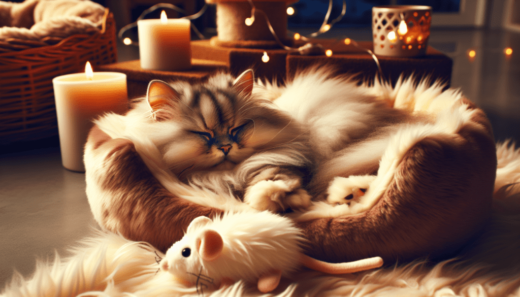 Tips for Getting Your Persian Cat to Sleep in a Cat Bed