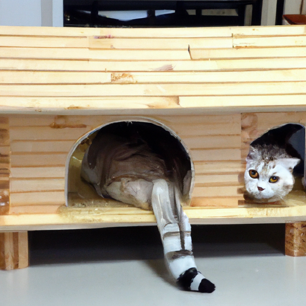 How To Build A Cat House Out Of Wood