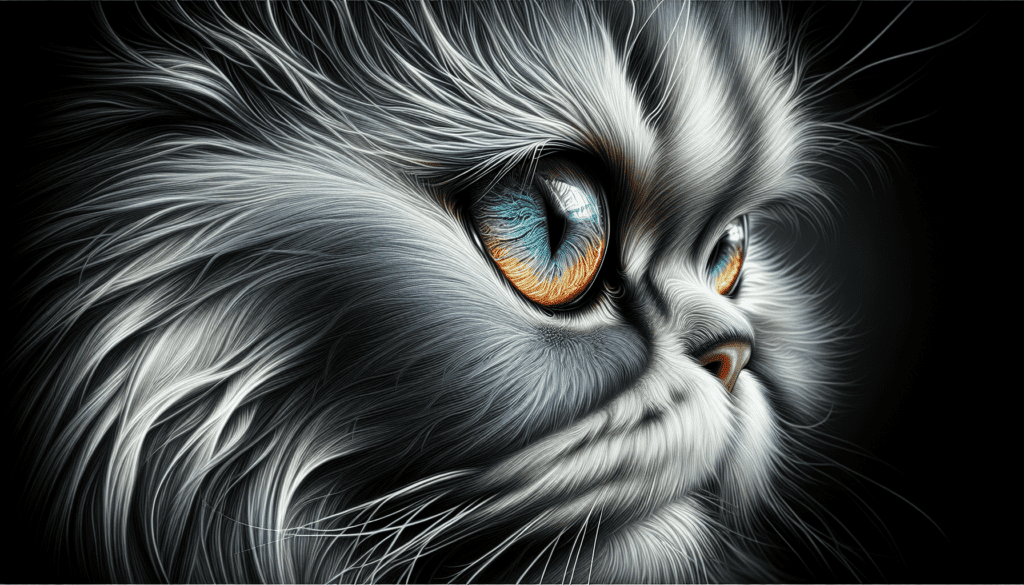 The Eye Color of Silver Persian Cats