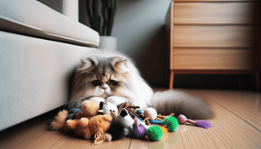 Signs that Your Persian Cat is Bored at Home