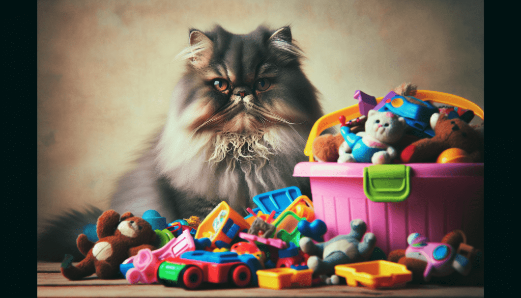 Signs that Your Persian Cat is Bored at Home