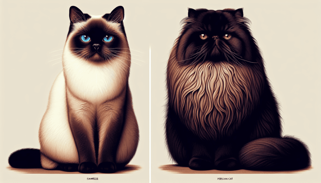 Difference Between Siamese Cat And Persian Cat? Photos?