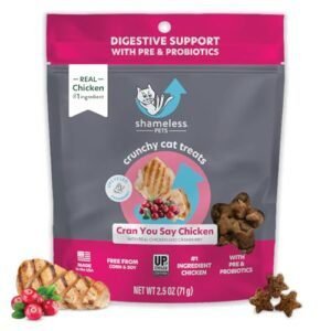 Cran You Say Chicken? A Review of Shameless Pets Cat Treats!