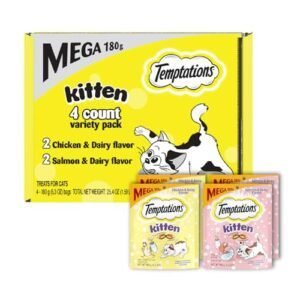 Delicious Delight: Review of Temptations Kitten Treats Variety Pack